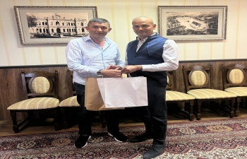 Ambassador met Mayor of Hincesti, Mr. Alexandru Botnari in Republic of Moldova